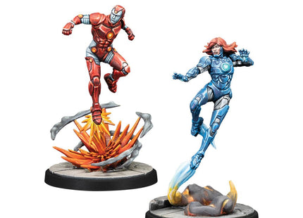 Gamers Guild AZ Marvel Crisis Protocol Marvel: Crisis Protocol - Iron Lad, Iron Monger, Kang the Conqueror & Rescue (Pre-Order) Asmodee