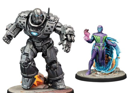 Gamers Guild AZ Marvel Crisis Protocol Marvel: Crisis Protocol - Iron Lad, Iron Monger, Kang the Conqueror & Rescue (Pre-Order) Asmodee