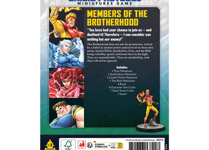 Gamers Guild AZ Marvel Crisis Protocol Marvel: Crisis Protocol - Members of the Brotherhood (Pre-Order) Asmodee