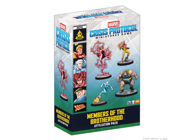 Gamers Guild AZ Marvel Crisis Protocol Marvel: Crisis Protocol - Members of the Brotherhood (Pre-Order) Asmodee
