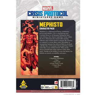 Gamers Guild AZ Marvel Crisis Protocol Marvel: Crisis Protocol - Mephisto (Pre-Order) Asmodee