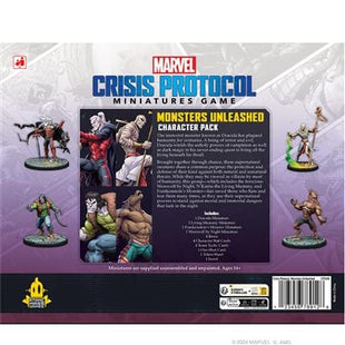 Gamers Guild AZ Marvel Crisis Protocol Marvel: Crisis Protocol - Monsters Unleashed Character Pack (Pre-Order) Asmodee