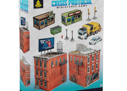 Gamers Guild AZ Marvel Crisis Protocol Marvel: Crisis Protocol - NYC City Block Terrain Collection (Pre-Order) Asmodee