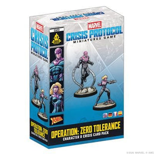 Gamers Guild AZ Marvel Crisis Protocol Marvel: Crisis Protocol -  Operation: Zero Tolerance Character & Crisis Card Pack (Pre-Order) Asmodee