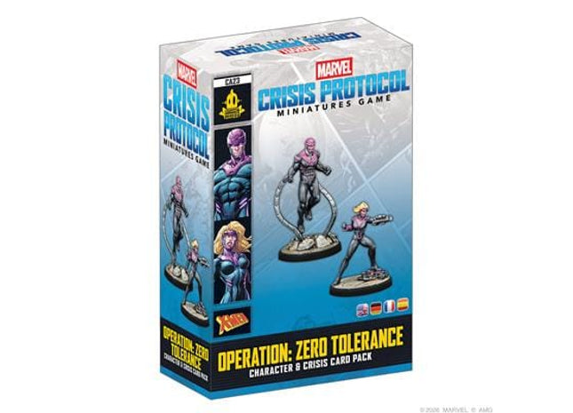 Gamers Guild AZ Marvel Crisis Protocol Marvel: Crisis Protocol -  Operation: Zero Tolerance Character & Crisis Card Pack (Pre-Order) Asmodee