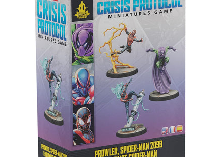 Gamers Guild AZ Marvel Crisis Protocol Marvel: Crisis Protocol - Prowler, Spider-Man 2099 & Ultimate Spider-Man (Pre-Order) Asmodee