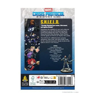 Gamers Guild AZ Marvel Crisis Protocol Marvel: Crisis Protocol - S.H.I.E.L.D Affiliation Pack (Pre-Order) Asmodee