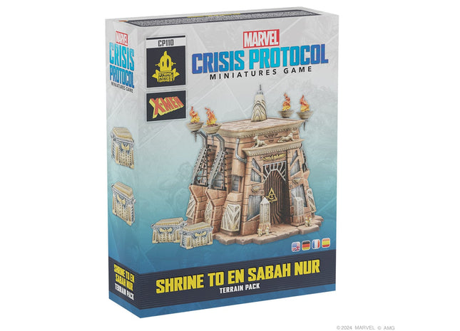 Gamers Guild AZ Marvel Crisis Protocol Marvel: Crisis Protocol - Shrine to En Sabah Nur Terrain Pack (Pre-Order) Asmodee