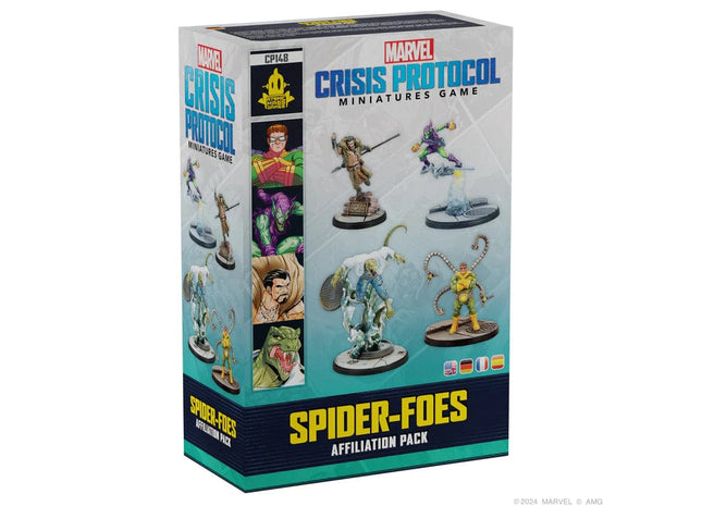 Gamers Guild AZ Marvel Crisis Protocol Marvel: Crisis Protocol – Spider-Foes Affiliation Pack Asmodee