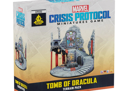 Gamers Guild AZ Marvel Crisis Protocol Marvel: Crisis Protocol - Tomb of Dracula Terrain Pack (Pre-Order) Asmodee