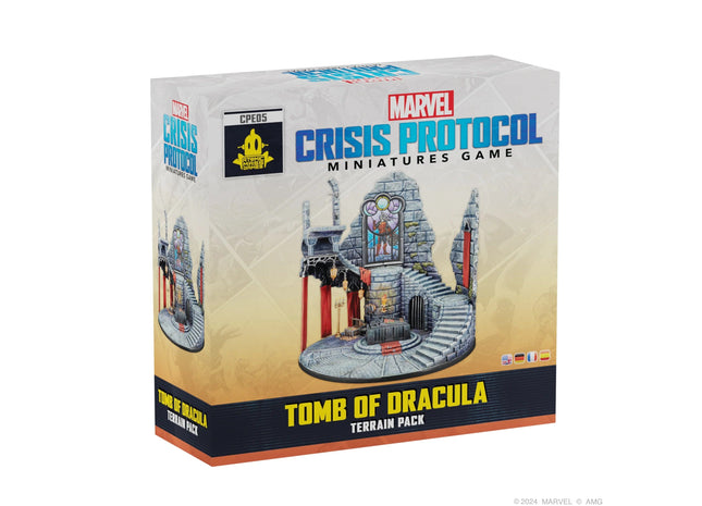 Gamers Guild AZ Marvel Crisis Protocol Marvel: Crisis Protocol - Tomb of Dracula Terrain Pack (Pre-Order) Asmodee