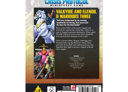 Gamers Guild AZ Marvel Crisis Protocol Marvel: Crisis Protocol - Valkyrie on Elendil & Warriors Three (Pre-Order) Asmodee