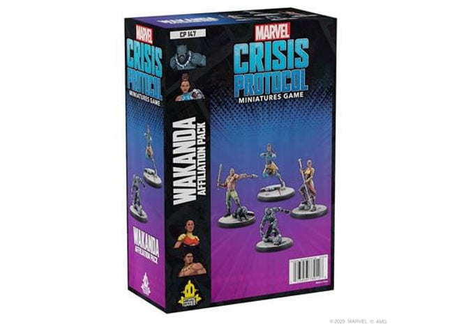 Gamers Guild AZ Marvel Crisis Protocol Marvel: Crisis Protocol - Wakanda Affiliation Pack Asmodee