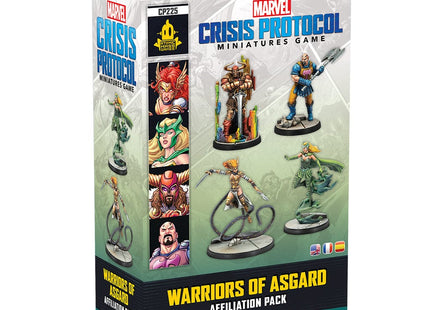 Gamers Guild AZ Marvel Crisis Protocol Marvel: Crisis Protocol - Warriors of Asgard Affiliation Pack (Pre-Order) Asmodee