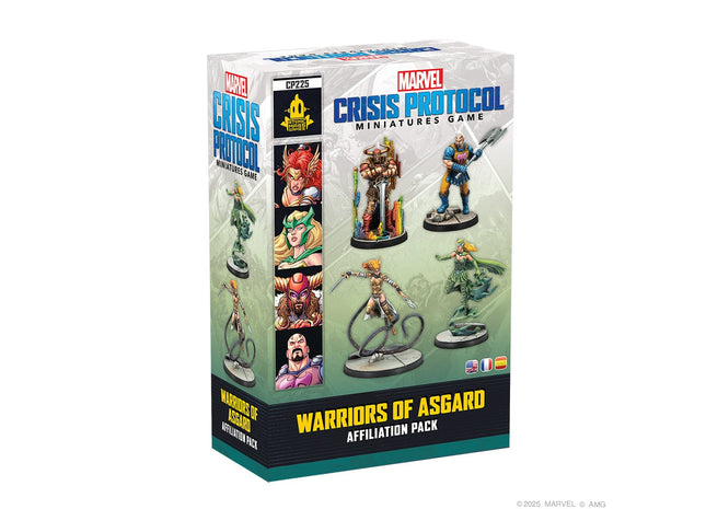 Gamers Guild AZ Marvel Crisis Protocol Marvel: Crisis Protocol - Warriors of Asgard Affiliation Pack (Pre-Order) Asmodee