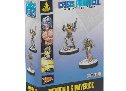 Gamers Guild AZ Marvel Crisis Protocol Marvel: Crisis Protocol - Weapon X & Maverick Asmodee