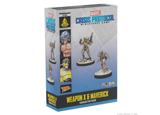 Gamers Guild AZ Marvel Crisis Protocol Marvel: Crisis Protocol - Weapon X & Maverick Asmodee