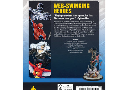 Gamers Guild AZ Marvel Crisis Protocol Marvel: Crisis Protocol - Web-Swinging Heroes (Pre-Order) Asmodee