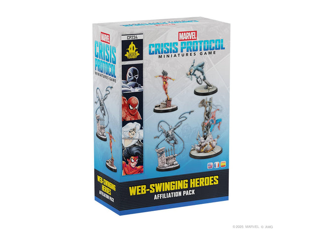 Gamers Guild AZ Marvel Crisis Protocol Marvel: Crisis Protocol - Web-Swinging Heroes (Pre-Order) Asmodee