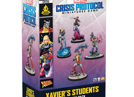 Gamers Guild AZ Marvel Crisis Protocol Marvel: Crisis Protocol - Xavier’s Students Affiliation Pack (Pre-Order) Asmodee