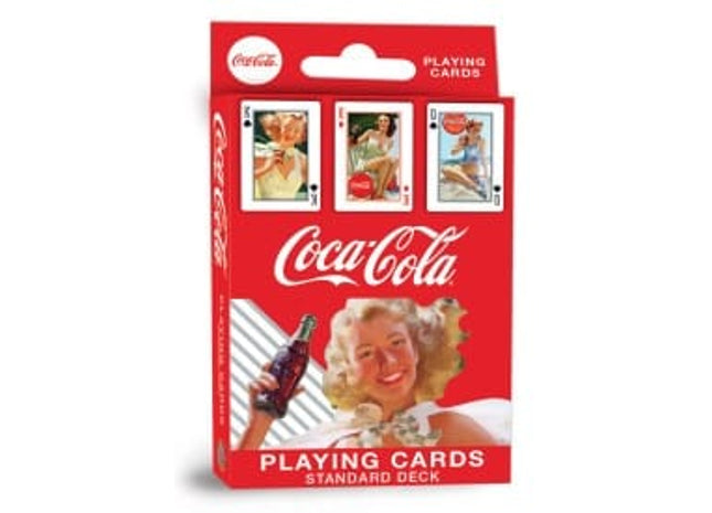 Gamers Guild AZ Masterpieces Coca-Cola Classic Ads Playing Cards AGD