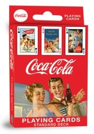 Gamers Guild AZ Masterpieces Coca-Cola Vintage Ads Playing Cards AGD