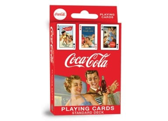 Gamers Guild AZ Masterpieces Coca-Cola Vintage Ads Playing Cards AGD