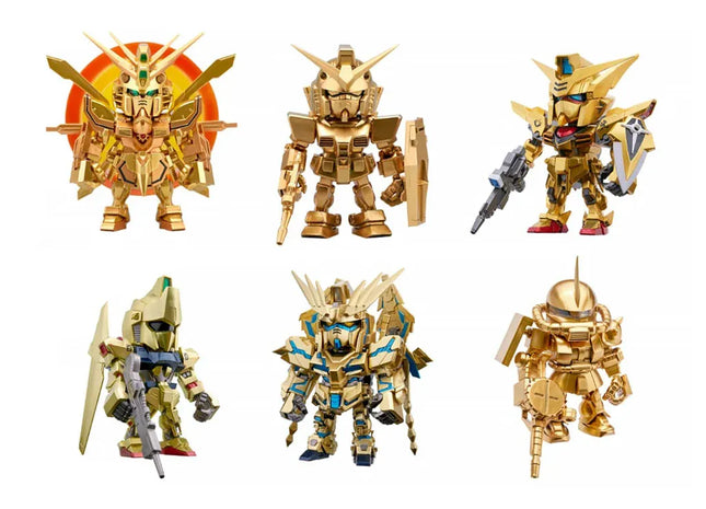 Gamers Guild AZ Mattel Gundam: QMSV Mini Gold Mobile Suit  Blind Box (Pre-Order) Southern Hobby
