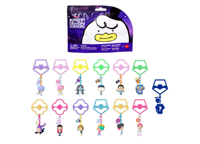 Gamers Guild AZ Mattel KPop Demon Hunters: Mini Collectible Keychain Figure Blind Box Southern Hobby