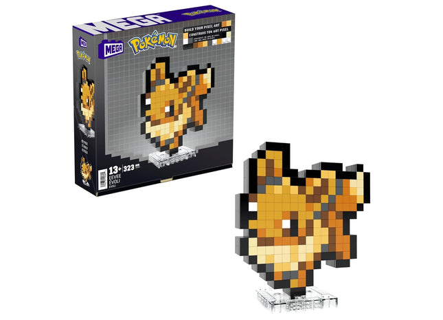 Gamers Guild AZ Mattel MEGA Pokemon Pixelated - Eevee (Pre-Order) Discontinue