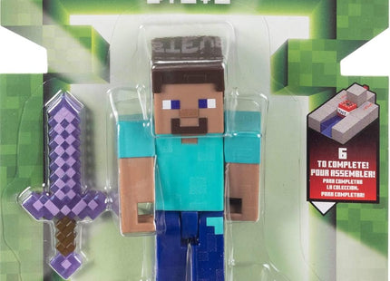 Gamers Guild AZ Mattel Minecraft: Redstone Charged Action Figure - Steve Discontinue