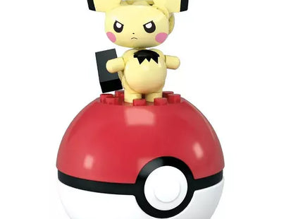 Gamers Guild AZ Mattel Pokemon: Mega Construx Poke Ball Toy Kit - Pichu Discontinue