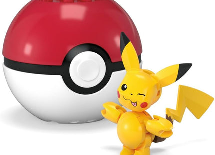 Gamers Guild AZ Mattel Pokemon: Mega Construx Poke Ball Toy Kit - Pikachu (Pre-Order) Discontinue