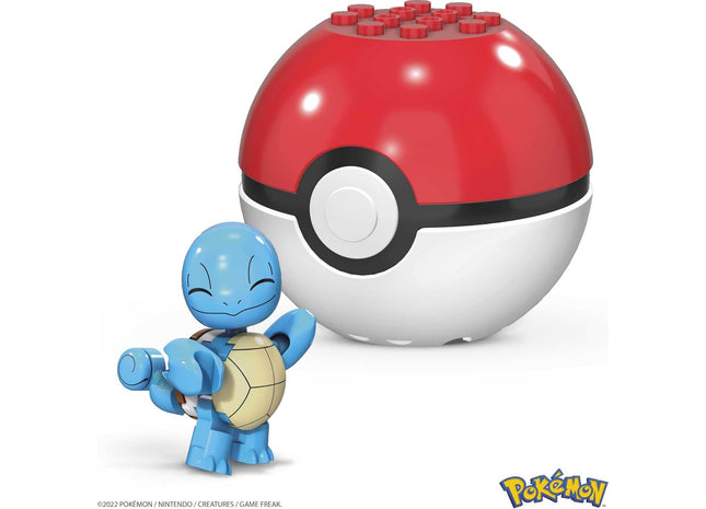 Gamers Guild AZ Mattel Pokemon: Mega Construx Poke Ball Toy Kit - Squirtle (Pre-Order) Discontinue
