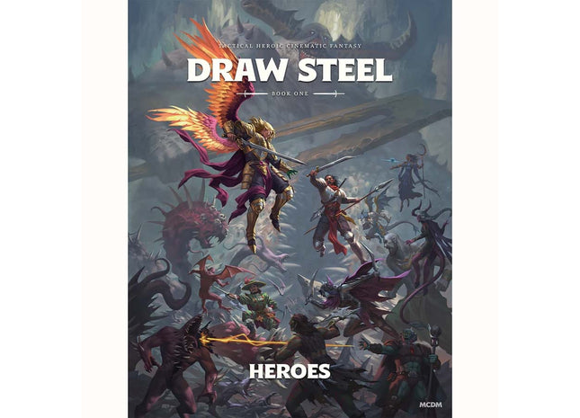 Gamers Guild AZ MCDM Productions Draw Steel RPG: Heroes Rulebook (Pre-Order) GTS