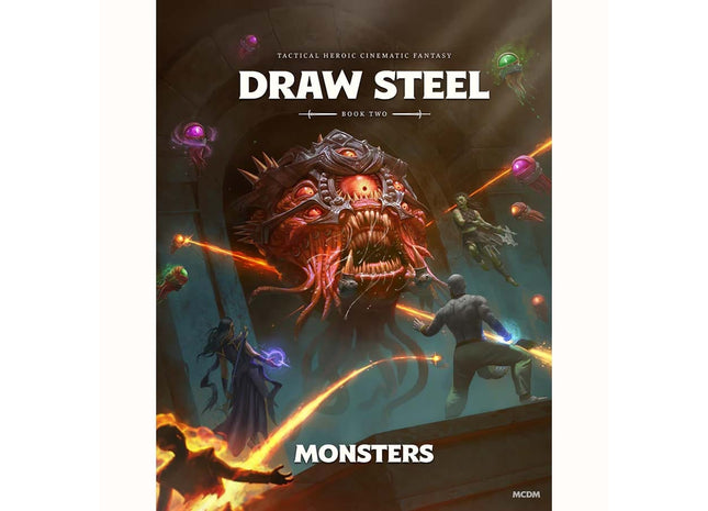 Gamers Guild AZ MCDM Productions Draw Steel RPG: Monsters Rulebook (Pre-Order) GTS