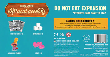 Gamers Guild AZ Memesys Games Macaraccoon: Do Not Eat Expansion (Pre-Order) Quartermaster Direct