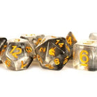 Gamers Guild AZ Metallic Dice Games 7-Die Set 16mm: Unicorn - Rogue Rage - Black Friday AGD