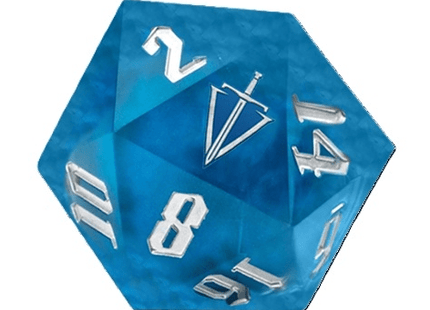 Gamers Guild AZ Metallic Dice Games Tales of the Valiant RPG: 35mm Mega D20 ACD Distribution