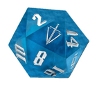 Gamers Guild AZ Metallic Dice Games Tales of the Valiant RPG: 35mm Mega D20 ACD Distribution