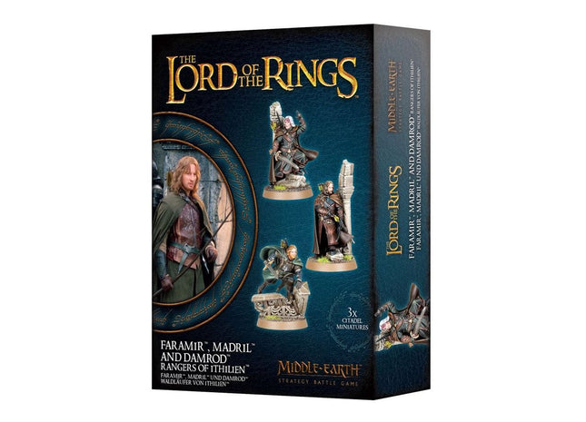 Gamers Guild AZ Middle-Earth Strategy Battle Game Middle-Earth Strategy Battle Game: Faramir, Madril And Damrod, Rangers Of Ithilien Games-Workshop Direct