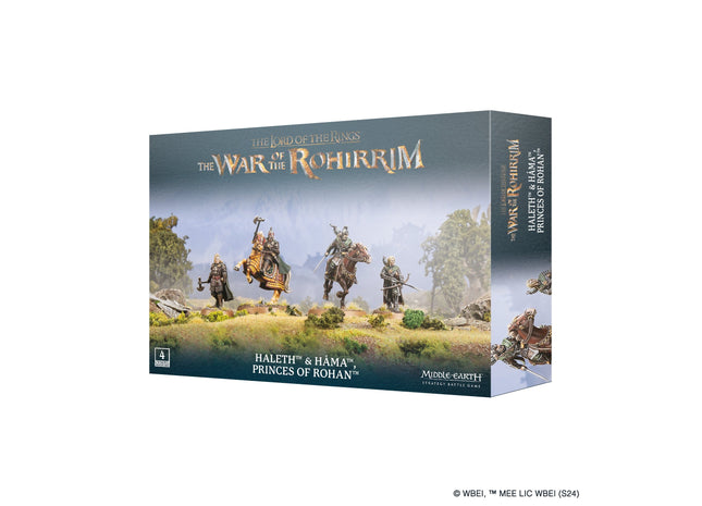 Gamers Guild AZ Middle-Earth Strategy Battle Game Middle-Earth Strategy Battle Game: Haleth & Hama Princes Of Rohan (Pre-Order) Games-Workshop