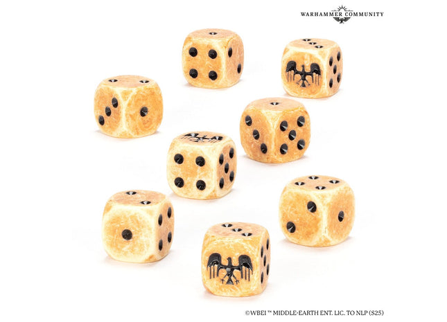 Gamers Guild AZ Middle-Earth Strategy Battle Game Middle-Earth Strategy Battle Game: Hill Tribes - Hill Tribesmen Dice Set (Pre-Order) Games-Workshop