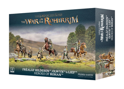 Gamers Guild AZ Middle-Earth Strategy Battle Game Middle-Earth Strategy Battle Game: Rohan - Fréaleáf Hildeson & Olwyn & Lief (Pre-Order) Games-Workshop