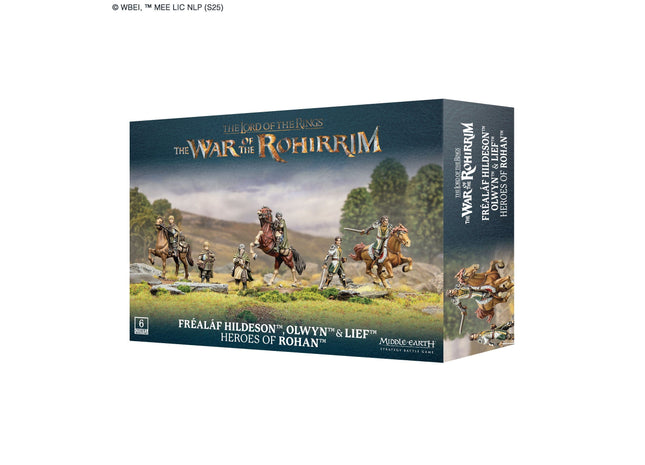 Gamers Guild AZ Middle-Earth Strategy Battle Game Middle-Earth Strategy Battle Game: Rohan - Fréaleáf Hildeson & Olwyn & Lief (Pre-Order) Games-Workshop