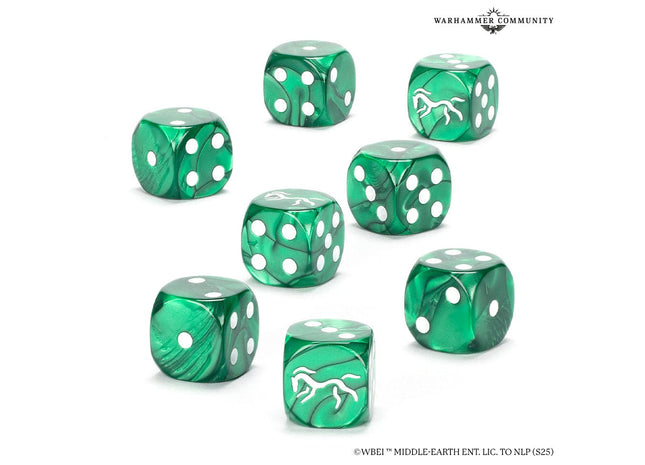 Gamers Guild AZ Middle-Earth Strategy Battle Game Middle-Earth Strategy Battle Game: Rohan - Rohirrim Dice Set (Pre-Order) Games-Workshop