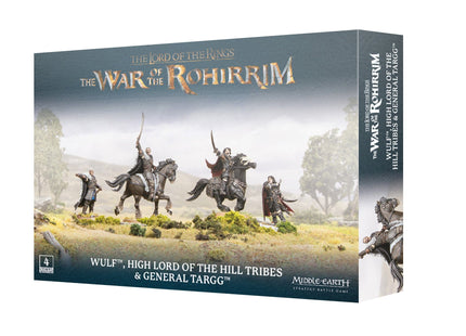 Gamers Guild AZ Middle-Earth Strategy Battle Game Middle-Earth Strategy Battle Game: Wulf, High Lord of the Hill Tribes & General Targg (Pre-Order) Games-Workshop