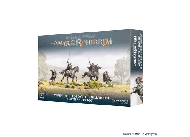 Gamers Guild AZ Middle-Earth Strategy Battle Game Middle-Earth Strategy Battle Game: Wulf, High Lord of the Hill Tribes & General Targg (Pre-Order) Games-Workshop