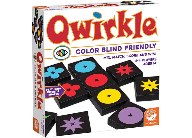 Gamers Guild AZ MindWare Qwirkle: Color Blind Friendly Edition (Pre-Order) Southern Hobby