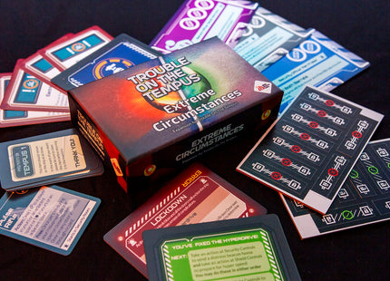Gamers Guild AZ Minor Disaster Games Trouble On The Tempus: Extreme Circumstances Expansion Kickstarter